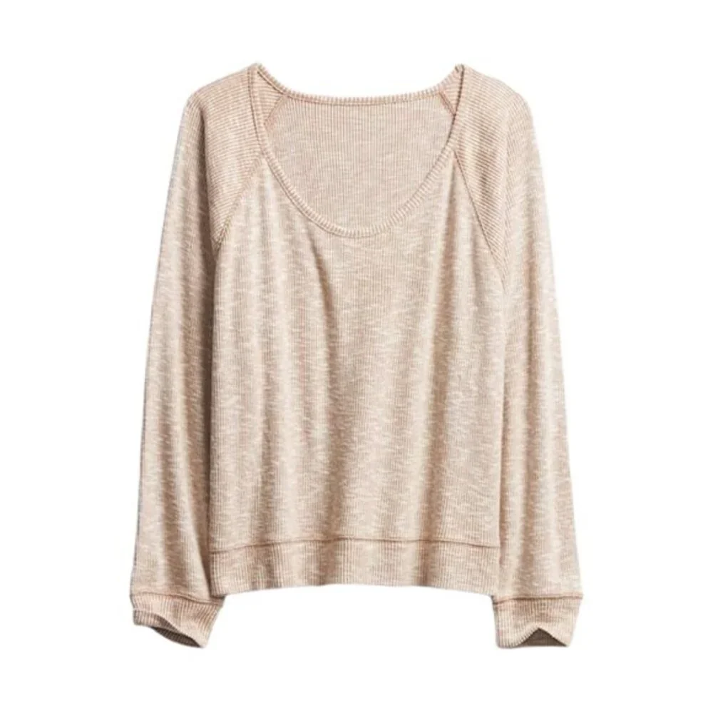 Cozy Striped Long Sleeve Top